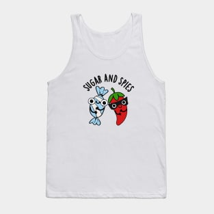 Sugar And Spies Cute Food Pun Tank Top